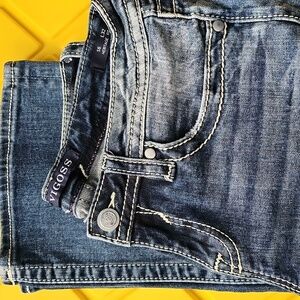 Vigoss Women's Boot Cut Jeans - Dark Blue